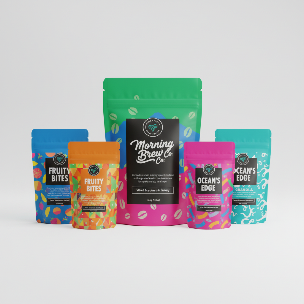 Custom Printed Stand-Up Pouches